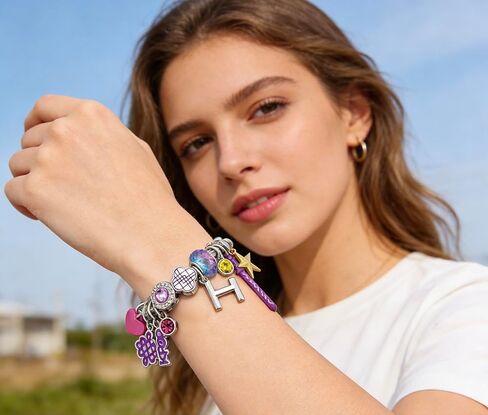 for KPop Bracelet Merch for Women Charms Bracelet Gifts for Fans Accessories Jewelry Friendship Merchandise Gifts in Saudi Arabia