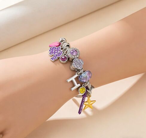 for KPop Bracelet Merch for Women Charms Bracelet Gifts for Fans Accessories Jewelry Friendship Merchandise Gifts in Saudi Arabia