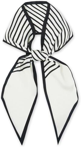 Silk Satin Head Scarf and Neck Scarf for Women Fashion Accessories Lightweight Scarves for Handbags and Purses in Saudi Arabia