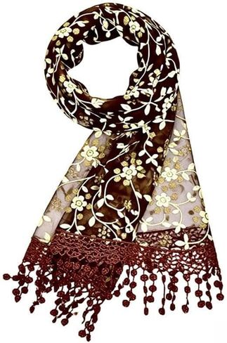 Triangle Lace Scarf for Women,Triangle Vintage Inspired Lace Head Scarf Lightweight Fashion Scarf Wrap Bandana in Saudi Arabia