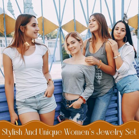 4 Pcs Simple Beaded Gold Plated Bangles Metal Geometric Gem Bamboo Bracelet Set Acrylic Alloy Bracelets for Women in Saudi Arabia