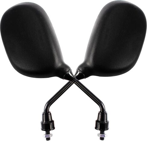 PRO BAT 8mm Thread Rear View Mirrors & Handle Bar Mirror Bracket Clamp for QMB139 50cc 150cc Scooter Motorcross Motorcycle PIT Trail Dirt Quad Bike ATV Buggy in Saudi Arabia