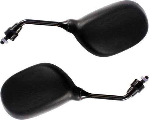 PRO BAT 8mm Thread Rear View Mirrors & Handle Bar Mirror Bracket Clamp for QMB139 50cc 150cc Scooter Motorcross Motorcycle PIT Trail Dirt Quad Bike ATV Buggy in Saudi Arabia