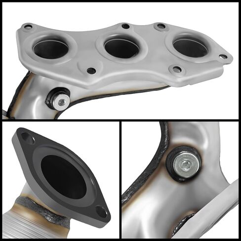 المحول الحفاز الأيمن متوافق مع Toyota Sienna 2007-2010، Toyota Highlander 2008-2013، Lexus RX350 2007-2009 3.5L V6 AWD المحول الحفاز المباشر 17333 (متوافق مع EPA) in Saudi Arabia