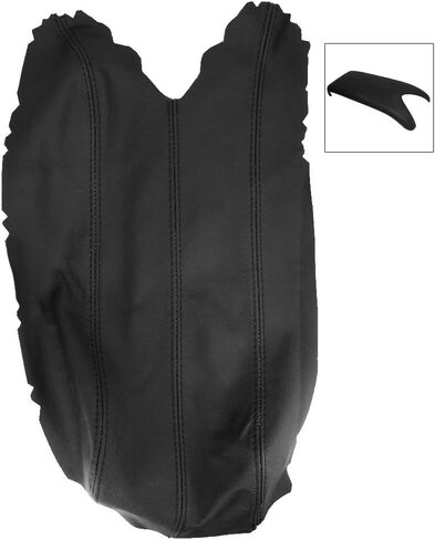 Center Console Lid Armrest Cover Real Leather Black Replacement for Acura RDX 07-12 Replacement for Acura RDX Accessories in Saudi Arabia
