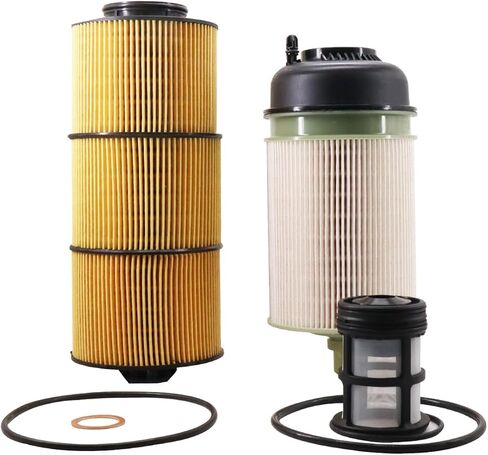 PF9908 Fuel Filter LF17800 Oil/Lube Filter Replace P582506 A4711800009 A4711800209 A4721842325 A4721842425 A4700903151 A4720900451 A4720900551 Compatible with DD13 DD15 DD16 Detroit Diesel Engine in Saudi Arabia
