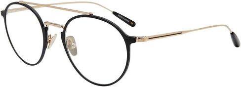 John Varvatos Men's Eyeglasses V174 V/174 Black/Gold Full Rim Optical Frame 50mm in Saudi Arabia