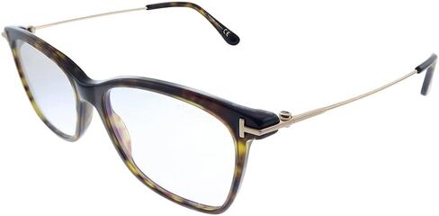 Eyeglasses Tom Ford FT 5712 -B 052 Shiny Classic Dark Havana, Rose Gold Temples/ in Saudi Arabia