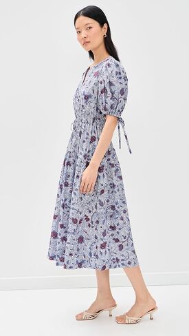 Ulla Johnson Women's Adriana Short Sleeve Cotton Dress in Saudi Arabia