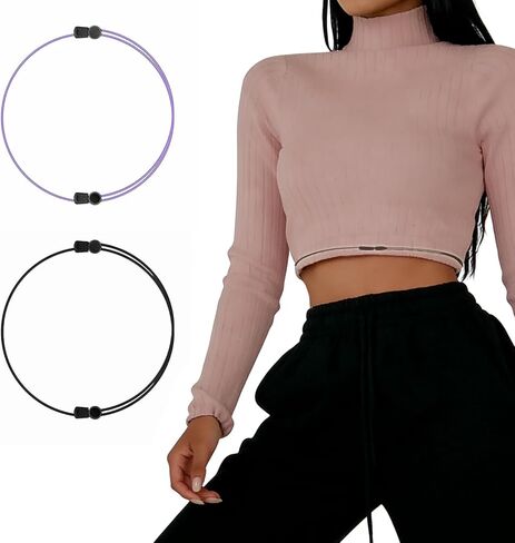 حزام ثنية للقميص، أربطة علوية قصيرة، حزام خصر مرن قابل للتعديل، أربطة مطاطية غير مرئية، رباط قصير للقمصان والسترات العلوية in Kuwait