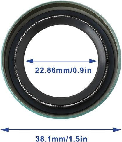 Engine Crank Seal 27897 0.9X1.5 IN Compatible with TECUMSEH ECV100 ECV105 ECV110 ECV120 H30 in Saudi Arabia