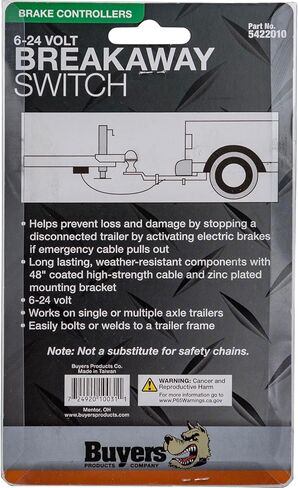 Buyers Products Breakaway Switch with 48 Inch Prewired Cable Loop in Saudi Arabia