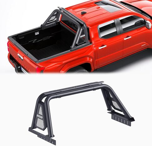 قضيب رياضي أسود اللون متوافق مع شاحنة صغيرة الحجم كاملة (RB08-Roll Bar للشاحنة) in Kuwait