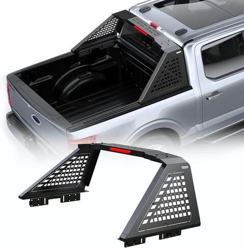 قضيب رياضي أسود اللون متوافق مع شاحنة صغيرة الحجم كاملة (RB08-Roll Bar للشاحنة) in Kuwait
