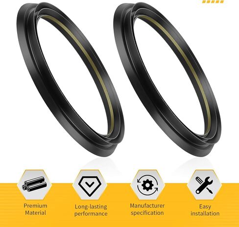 M MATI 2Pcs Front Brake Drum Seal for Honda Foreman 400 TRX400FW 2002-2003 Foreman 450 2002-2004 Rancher 350 400 2000-2007 Rincon 650 500 2001-2005 91261-HN5-671 in Saudi Arabia