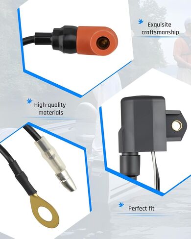 ملف إشعال مناسب لمحرك ياماها الخارجي 60HP 70HP 75HP 85HP 90HP 2-Str، 697-85570 697-85570-00-00 6H2-85570-00-00، 3 قطع in Kuwait