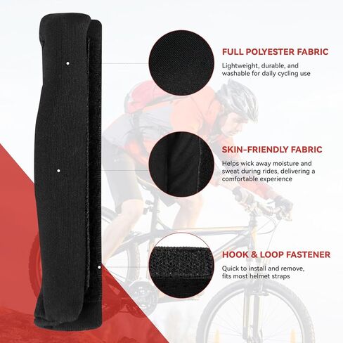 خوذة الدراجة ذات الإصدار الطويل لتقليل ضوضاء الرياح، ملحق مانع ضوضاء الرياح لركوب الدراجات، معدات تقليل ضوضاء الأذن لركوب الدراجات وركوب الدراجات، ملحق خوذة كتلة الضوضاء قابل للتعديل، عبوتان in Kuwait