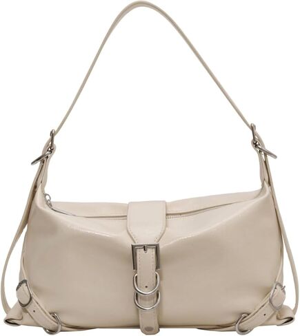 Trendy Hobo Crossbody Satchel, Genuine Leather Shoulder Bag Tote Clutch Purse for Women, Gifts for Women in Saudi Arabia