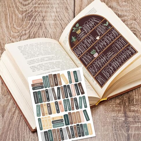 12pcs Bible Reading Tracker Stickers, Classic Bible Book Shelf Stickers Gifts for Christian & Books Lovers Study Supplies for Deeper Reading in The Book in Saudi Arabia