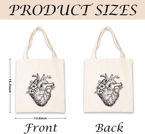 Canvas Reusable Totes Bag, Weekend Bags, Funny Tote Bag Handbags, Practical Canvas Bags for Daily Use, Special Gifts for Doctors, Mother's Day Gifts in Saudi Arabia