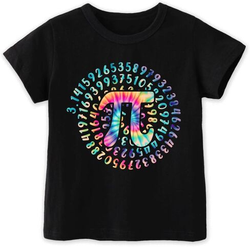 قمصان للأطفال الصغار للأولاد Grils Kids، قمصان Pi Day بأكمام قصيرة للأطفال - قميص Pi Day بتصميمات ممتعة وتعليمية، 2-6T in Kuwait