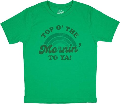 Youth Funny T Shirts Top O The Morning to Ya Sarcastic St Patricks Day Tee for Kids in Saudi Arabia