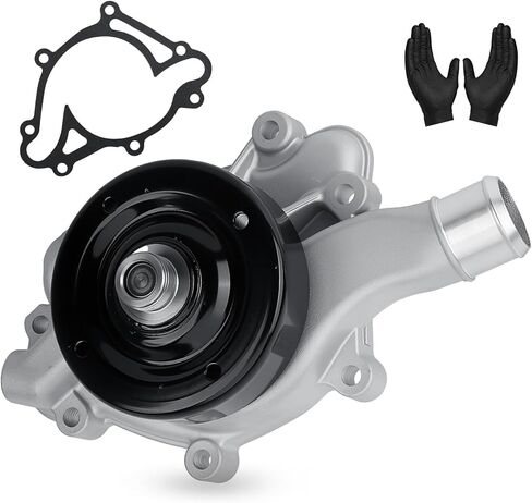 AW7160 Professional Water Pump Kit with Gasket and Installation Gloves, Compatible with Jeep Grand Cherokee 1993-1998 5.2L/5.9L V8, Dodge Ram1500, Dakota, Durango 3.9L V6 5.2L/5.9L V8 Engines in Saudi Arabia