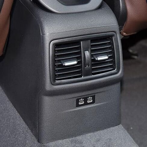 BMW 1 Series X1 X2 F48 F49 F39 F52 Rear A/C Air Outlet Vent Frame Assembly, Black, Easy Install, Perfect Fit, Better Airflow in Saudi Arabia