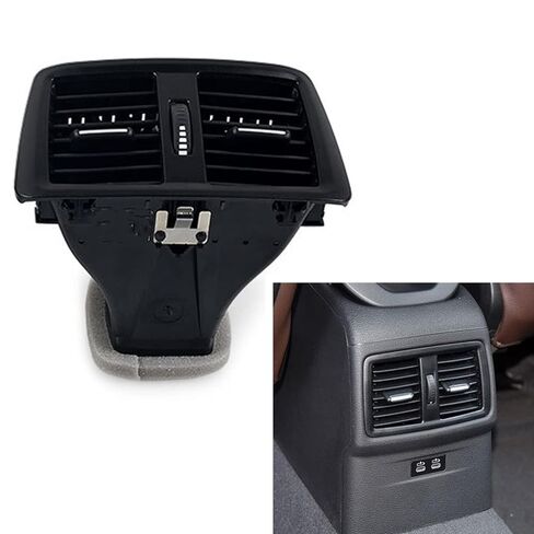 BMW 1 Series X1 X2 F48 F49 F39 F52 Rear A/C Air Outlet Vent Frame Assembly, Black, Easy Install, Perfect Fit, Better Airflow in Saudi Arabia