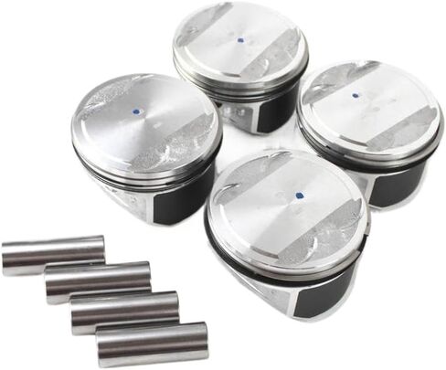 Piston and Ring Set Compatible with Tucson 2011-2013, Koup 2010-2013, Forte5 2010-2013 2.0L Engines - Replaces 23410-2G000 23040-2G200 in Saudi Arabia