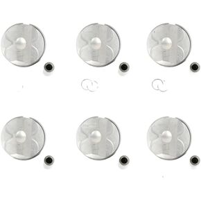 6 قطعة حلقات مكبس المحرك مجموعة Φ82mm CR 11:1 11257612982 متوافق مع E81 E87 E83 E84 E90 E91 E60 E61 323i 325i 523i 525i 2.5L in Kuwait