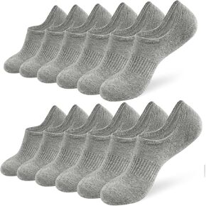 جوارب SIXDAYSOX 6/8 أزواج بدون عرض للرجال، جوارب للكاحل منخفضة القطع مع مقابض مضادة للانزلاق للأحذية الرياضية بدون كعب 5-7/8-10/9-11 in Kuwait