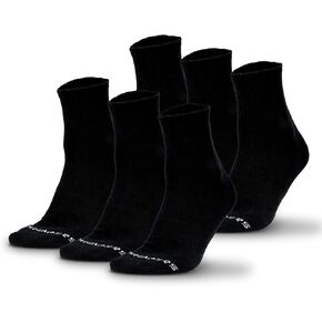 Gymreapers Quarter Socks for Men & Women (6-Pack) Moisture-Wicking Cotton Athletic Socks, Breathable Low Cut Supportive Fit in Saudi Arabia
