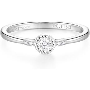 Lab Grown Diamond Ring | Sterling Silver Ring, Engagement Ring, Diamond Engagement Rings for Women,Sterling Silver Diamond Ring, VS1-VS2 Clarity, E-F Color in Saudi Arabia