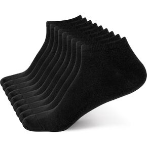BYDOLL 9/18 Pairs Ankle Socks for Women Athletic Running Breathable Soft Socks No-Slip Grip for Sports and Casual in Kuwait