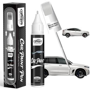 Skyscraper Gray Metallic (C4W/C54) لقلم طلاء BMW Touch Up، مزيل خدوش السيارة 2 في 1 مع طرف قلم وفرشاة، تطابق دقيق للألوان لإصلاح خدوش طلاء السيارة، إصلاح الرقائق والشقوق بسرعة وسهولة in Kuwait