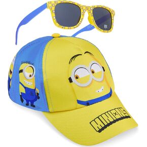 Paw Patrol | Minions Baseball Cap & Sunglasses Set for Boys, UV400 Sun Protection, Sun Hat, Shades, Gifts for Boys in Kuwait