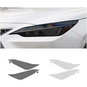Car Headlight Film for Lexus NX 2022 350h 450h 250 Car Headlight Protective Film Headlamp Restoration Transparent Black TPU Sticker in Saudi Arabia