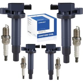 UF316 Set of 4 IgnitionCoil Pack & Spark Plugs Compatible with Toyota Prius, Prius C, Yaris, Echo, Scion XA XB in Saudi Arabia