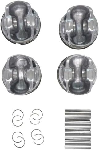 4 قطعة محرك المكبس خواتم عدة 87.5 مللي متر EJ7Z6108A B C E EJ7Z6135A EJ7Z6140A EJ7Z6148A متوافق مع التركيز موستانج MKC 2.3L in Saudi Arabia