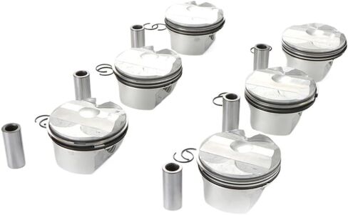 6 قطعة حلقات مكبس المحرك مجموعة Φ82mm CR 11:1 11257612982 متوافق مع E81 E87 E83 E84 E90 E91 E60 E61 323i 325i 523i 525i 2.5L in Kuwait