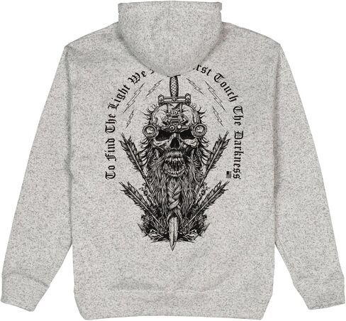 سترة هوديي للرجال من Howitzer Clothing من طراز American Wild Graphic Pullover مع جيب الكنغر in Kuwait