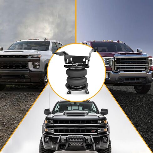 MILLISEC Rear Air Spring Bags Suspension Kit for 2020-2025 Chevrolet Silverado and GMC Sierra 2500HD/3500HD 4WD Car Air Springs LoadLifter 7500 Ultimate Plus OE Replaces# 57541 in Saudi Arabia