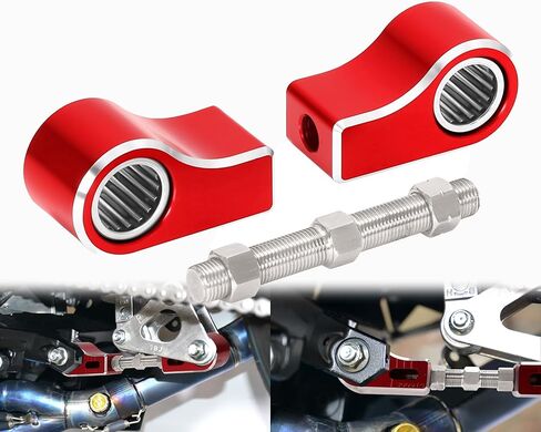 GSX-R 1000 Lowering Link Adjustable 0-4" Suspension Compatible with GSXR600 GSXR 750 GSX R1000 GSXS 1000/F DL1000 CNC Rear Drop Link (Black) in Saudi Arabia