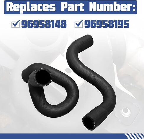 96958148 96958195 خرطوم تبريد الرادياتير السفلي العلوي متوافق مع شيفروليه سونيك 2012-2018 in Kuwait