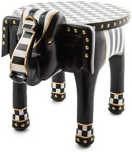 MACKENZIE-CHILDS Elephant Pedestal in Saudi Arabia