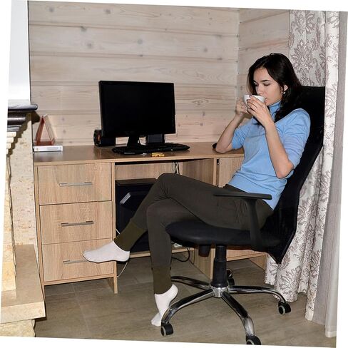Alipis 1Pair Comfortable Gaming Chair Armrests Arm Rest Cushions for Office and Gaming Chairs Easy Installation Stylish Design Ergonomic Support for Arm Fatigue Relief in Saudi Arabia