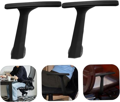 Alipis 1Pair Comfortable Gaming Chair Armrests Arm Rest Cushions for Office and Gaming Chairs Easy Installation Stylish Design Ergonomic Support for Arm Fatigue Relief in Saudi Arabia