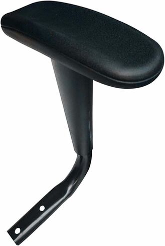 Generic 2 Piece Chair Armrests Pair Replacement Armrests Replacement Furniture Accessories Chair Handle Brackets for Gaming Chairs Computer Chairs , Black Smooth in Saudi Arabia