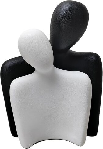 عائلة Yahu Lando المكونة من 3 تماثيل، تماثيل مرسومة يدويًا للآباء والأطفال، هدايا للنحت العائلي، ديكورات منزلية لديكور رف غرفة المعيشة وغرفة النوم (9.4 بوصة/حجر رملي) in Kuwait